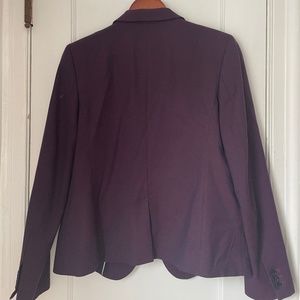 Banana Republic Eggplant Blazer